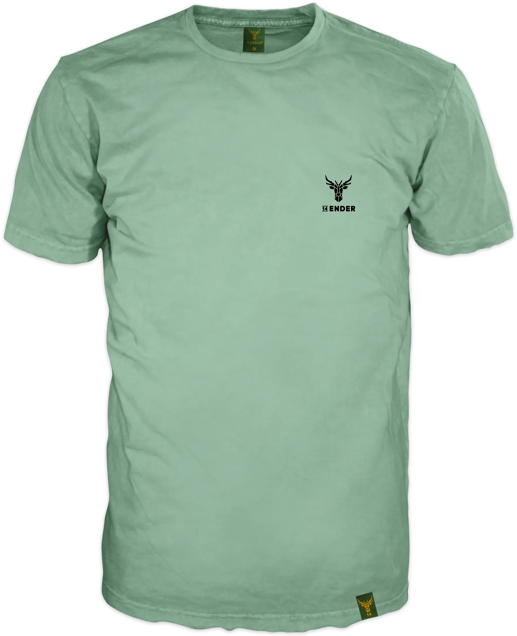 T-Shirt 14ender Big Wave Contest dusty green