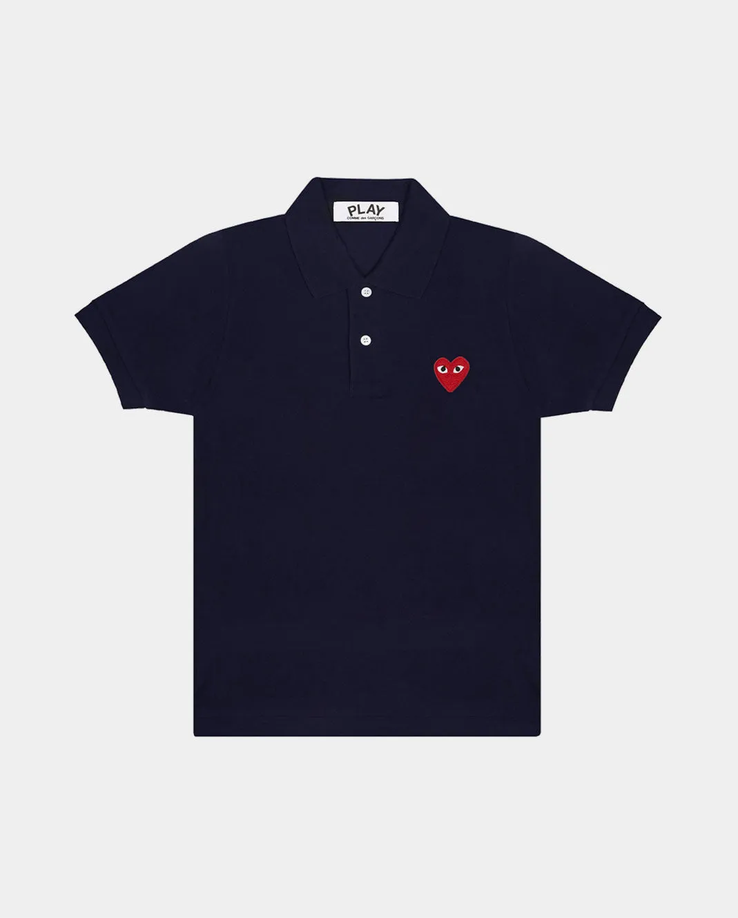 T006 RED HEART POLO SHIRT / NAVY