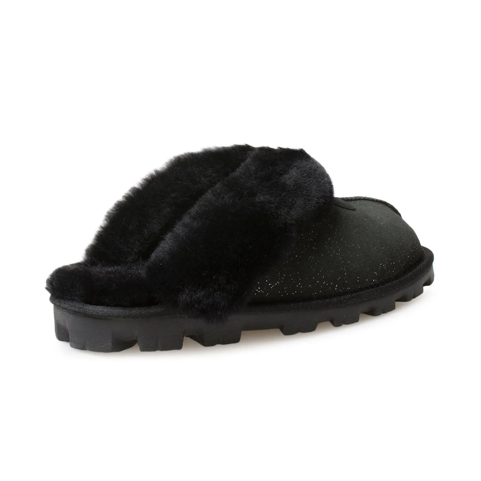 UGG Coquette Twinkle Black Slippers - Women's