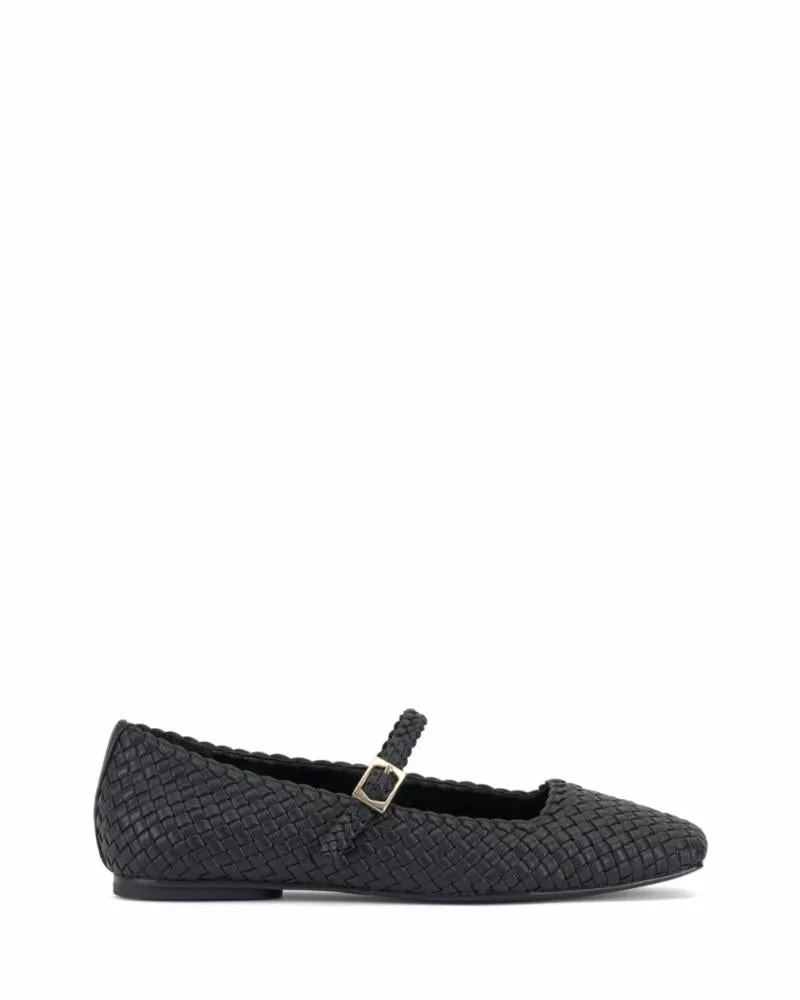 Vince Camuto VINLEY BLACK/WOVEN NAPPA PU