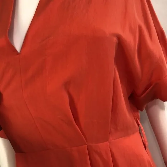 VINCE NWT Orange Maxi Dress