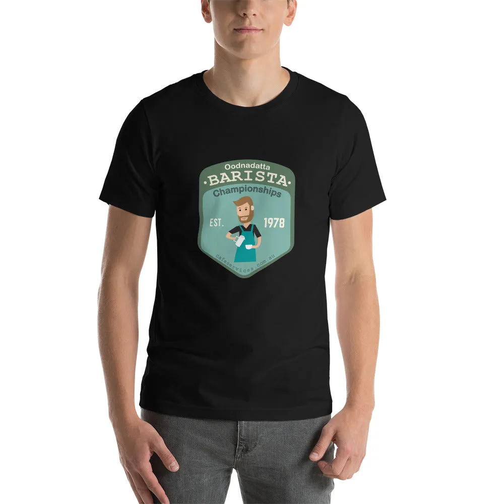 Vintage Oodnadatta Barista Champ T-shirt