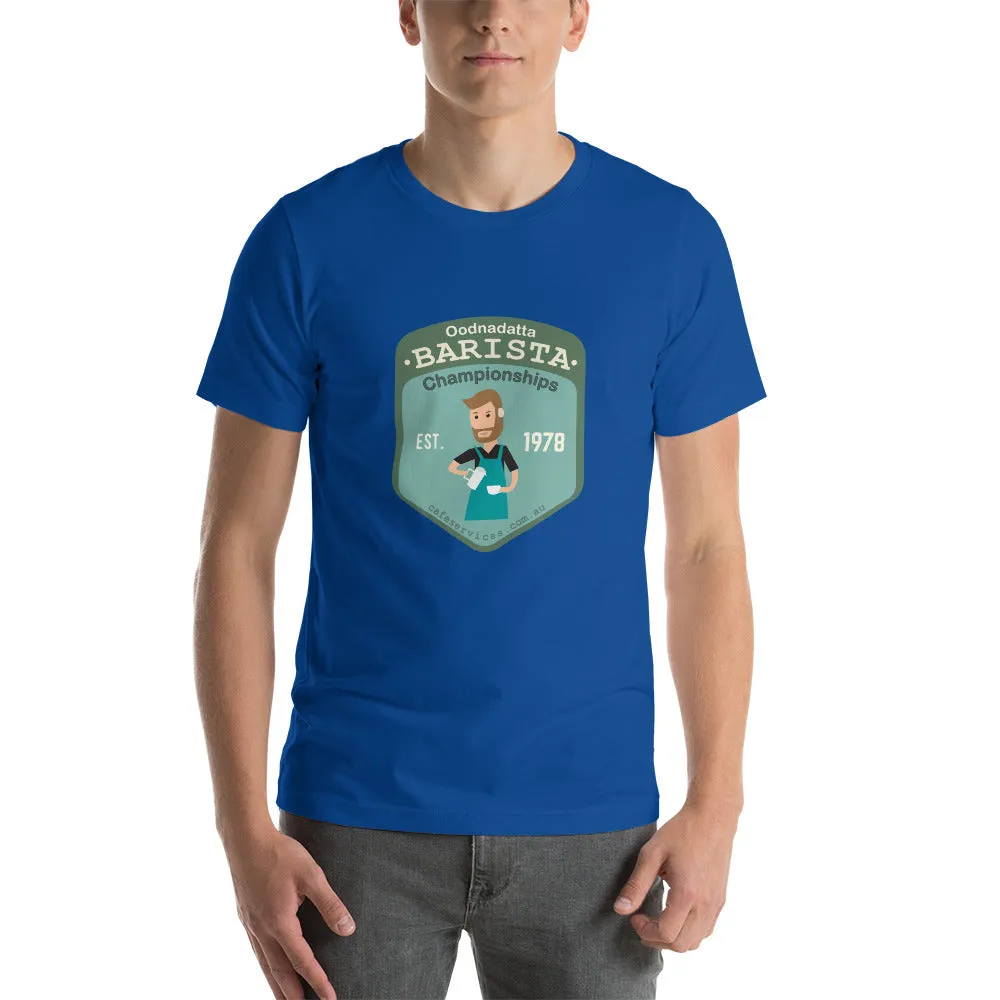 Vintage Oodnadatta Barista Champ T-shirt