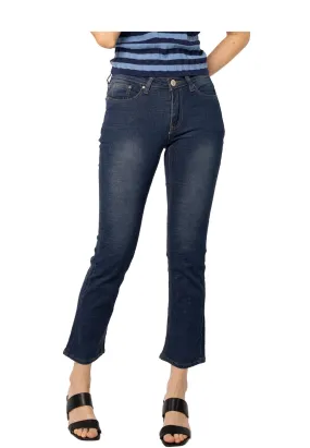 VOIR JEANS #303 Medium Rise Regular Cut Lightly Washed Off Jeans