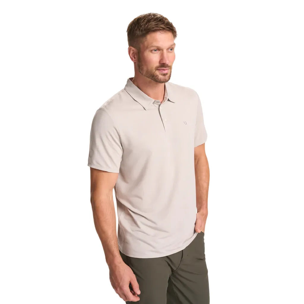 Vuori Men's Knit Twill Polo