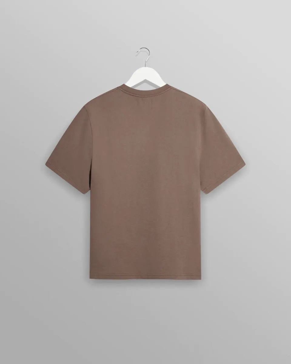 Wax L. DEAN SS TEE JOLT WALNUT