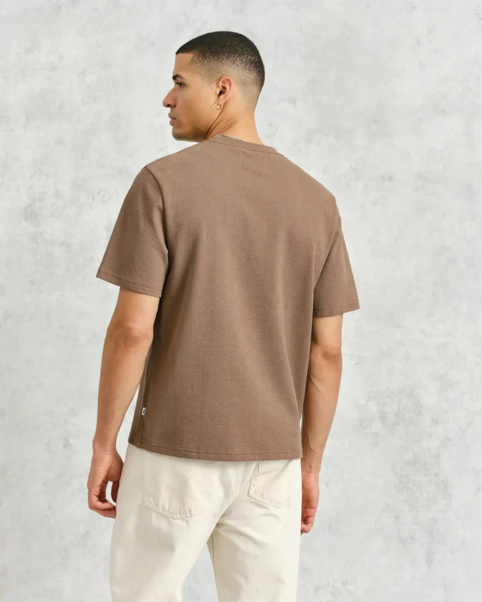 Wax L. DEAN SS TEE JOLT WALNUT